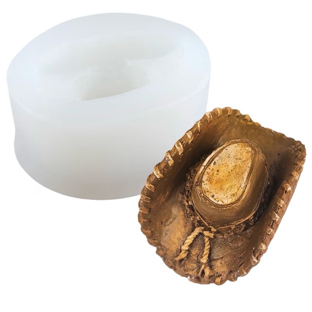 1 Cowboy Hat Hand Goat Milk Soap